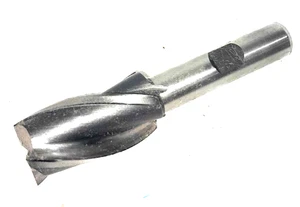 7/8" End Mill, 1-5/8" Flute, 1/2" Shank, 3-5/8" OAL, HSS (UE-12-L-10) - Picture 1 of 1