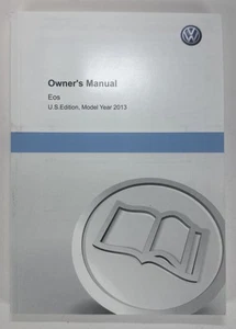 NEW---2013 VOLKSWAGEN VW EOS owners manual GUIDE Original Set With Case OEM - Picture 1 of 4