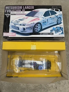 NEW Kyosho Super Eight Mitsubishi Evo 4 LANDMAX 4wd KIT GS21R Nitro Engine 1/8 - Picture 1 of 21