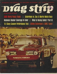 1966 Drag Strip Magazine. Dec. 1967 Camaro SS, Green Valley, Sox & Martin, more. - Picture 1 of 2