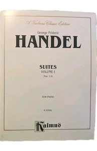 Handel Suites Vol I For Piano Nos. 1-8 A Kalmus Classic Edition K 03508  - Picture 1 of 5