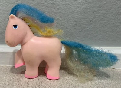 Remco Rainbow Pretty Pets Clyde Horse My Little Pony Pink 1984 de colección Foto 1 de 3