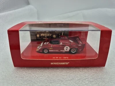 ALFA ROMEO 33 TT 12 WINNER 1000KM MONZA 1975 #2 AU 1/43 MINICHAMPS 403751202 - Photo 1/3