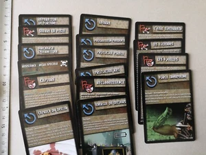 KONVOLUT KARTEN AUF FRANZÖSISCH / ESCAPE REBELLION/REVOLUTION/EDEN/M379 - Bild 1 von 1