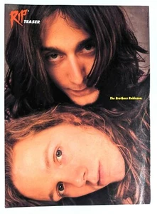 CORTE DE PÓSTER PINUP PÁGINA COMPLETA DE BLACK CROWES / RICH & CHRIS ROBINSON / REVISTA - Imagen 1 de 3