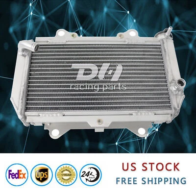 Radiador de aluminio apto para Yamaha YFZ450 2004-2013 2008 plateado Foto 1 de 4