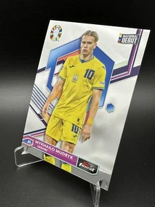 2023 Topps Finest Road to UEFA Euro 2024 - Mykhailo Mudryk #95 (RC) - Ukraine - Picture 1 of 2