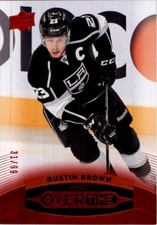 2015-16 Upper Deck Overtime Red #69 Dustin brown /99