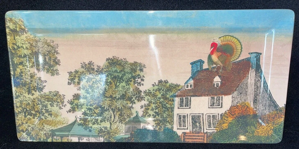 John Derian x Target Small 14" " Thanksgiving Melamine Tray