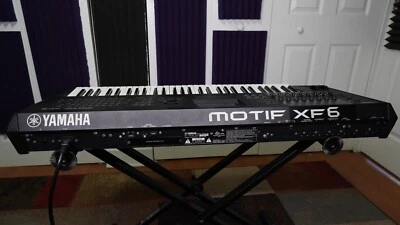 Yamaha MOTIF XF6 61-key Workstation w/ FL512MB Flash Memory Expansion Module. - Image 1 of 4