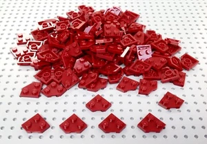 Lego Dark Red 2x2 Plate with Cut Corner (26601) x10 *NEW* Space City Star Wars - Picture 1 of 1