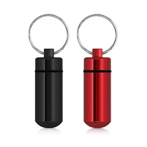 Set de 2x Pastillero pequeño con llavero para medicinas - Imagen 1 de 8