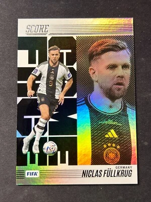 Panini Score 22-23 2023 Niclas Fullkrug Game Face Case Hit - Image 1 of 2