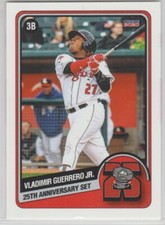 2020 Choice Lansing Lugnuts 25th Anniversary #1 Vladimir Guerrero Jr. Blue Jays