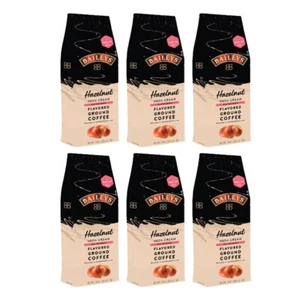 Crema irlandesa de avellana Bailey's, café molido con sabor, bolsa de 10 oz (paquete de seis) - Imagen 1 de 3