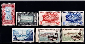 St Pierre & Miquelon   Sc# 136-352   MNG      gtc26 - Picture 1 of 1