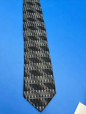 Corbata hecha a mano F/X Fusion 100 % seda Foto 1 de 3