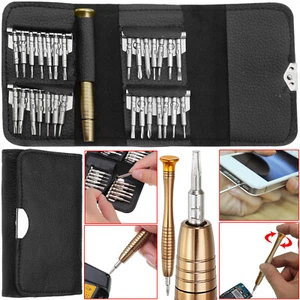 SCREW DRIVER MOBILE PHONE REPAIR KIT SET 29 IN 1 FOR IPHONE SAMSUNG OPENING TOOL - Picture 1 of 5