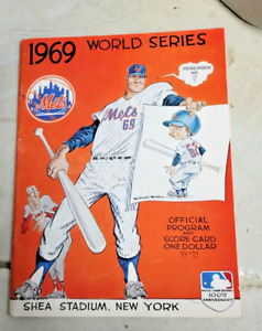1969 New York Mets Official World Series Program vs Orioles@Shea -MINT unscored