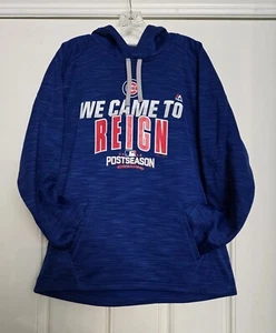 Majestic Thermabase Chicago Cubs Hoodie Herren M blau We Came To Reign Sweatshirt - Bild 1 von 10