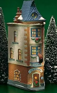 CITY CLOCKWORKS 1 OF 3 UPTOWN SHOPPES # 55313  DEPT 56 Christmas in the City - Picture 1 of 2