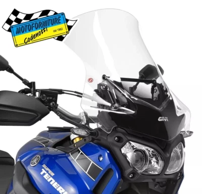 Cupolino Trasparente GIVI D2119ST(56,5 X 50)YAMAHA XT 1200ZE Super Ténéré 14-20 - Immagine 1 di 3