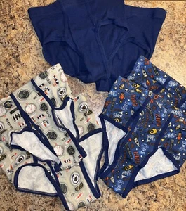 3 Pair Boys Vintage Hanes Fashion Briefs Underwear L Large Outer Space Rockets - Picture 1 of 14