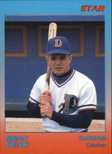 1989 Durham Bulls I Star #9 Brian Deak