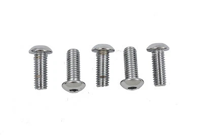 Rear Disc Bolt Kit Allen Style Chrome fits Harley Davidson - Image 1 of 1