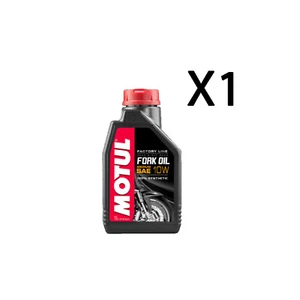 Olio Forcella Factory Line Motul Fork Oil Medium Sae 10W 100% Sintetico - Foto 1 di 4