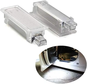2x White 6000K LED Step Courtesy Door Lights For BMW 1 3 5 7 Series X3 X5 X6 - Picture 1 of 12