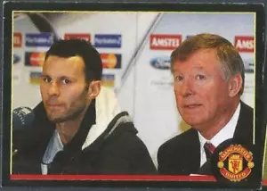 PANINI MANCHESTER UNITED 2012-13-#A-RYAN GIGGS WITH ALEX FERGUSON - Picture 1 of 1