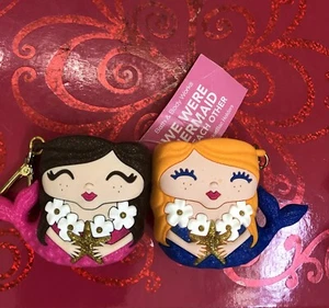 Bath & Body Works Collector MERMAID PocketBac Holder Very RARE the SET New - Picture 1 of 2