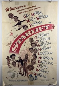 Starlift Filmplakat (sehr gut) ein Blatt 1951 Doris Day 27541 - Bild 1 von 17