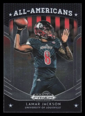 2019 Panini Prizm Draft Picks #59 Lamar Jackson - Image 1 of 2