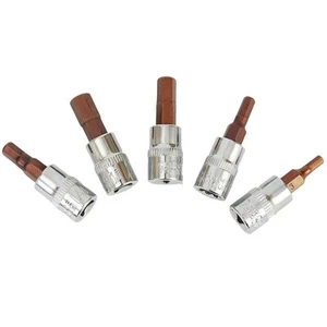 Practical Premium Useful Accessories Bit Socket Driver 5PCS Bits Hex Screw - Picture 1 of 12