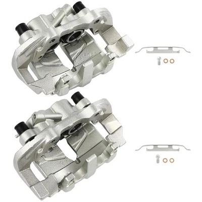 Front For 2007-2009 Mercedes-Benz E350 Brake Calipers New 2 Pcs 19B3257 19B3256 - Image 1 of 4