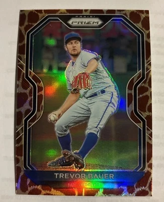 2021 Panini Prizm Тревор Бауэр No46 жираф призма редкая! - Изображение 1 из 2