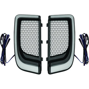 Kuryakyn Tracer Lower Fairing Grill Black - Picture 1 of 4