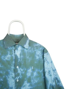 Yves Saint Laurent color dye man shirt with cufflinks - Picture 1 of 11