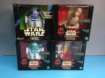 (4) 星球大战动作系列青年阿纳金、皮特·德罗伊德等 [Hasbro 1997] — 第 1/3 张图片