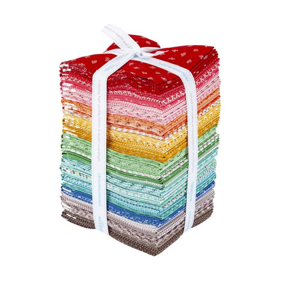 RBD ~ Prim Fat Quarter Bundle by Lori Holt ~ 42 piece Precut - Image 1 of 2