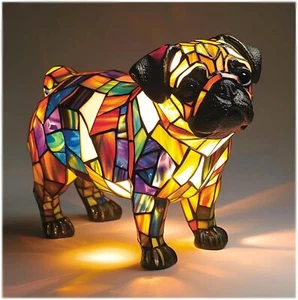 Lamps for Night Stands,Corgi Lamp and Pug Lamp,Dog Series Art Night Light - Picture 1 of 17