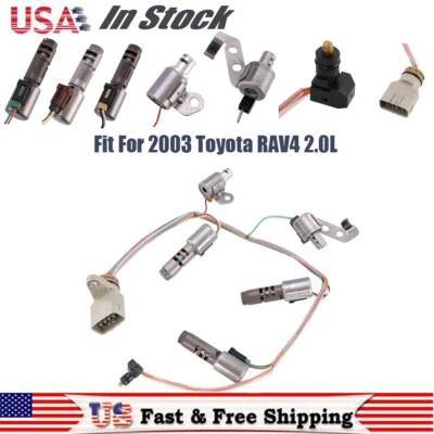 Electroválvula de transmisión U140 U240 apta para Toyota Camry Lexus RAV4 2000-2014 Foto 1 de 4
