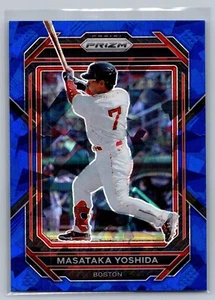 2023 Panini Prizm #1 Masataka Yoshida ~ Blue Ice (RC) - Picture 1 of 2