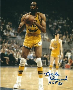 Signed 8x10 NATE THURMOND "HOF 85" Golden State Warriors Autographed Photo w/COA - Picture 1 of 1