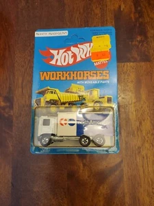 Hot Wheels Workhorses North American Hiway Hauler No.1174 Carded New Not Punched - Picture 1 of 9