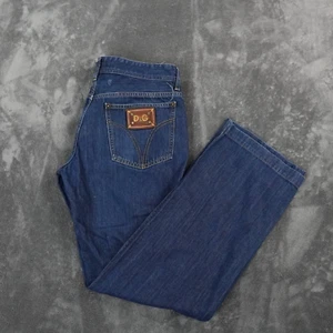 Dolce & Gabbana Magic Jeans Mens 32x30 Dark Wash Button Fly Size D&G Straight - Picture 1 of 14