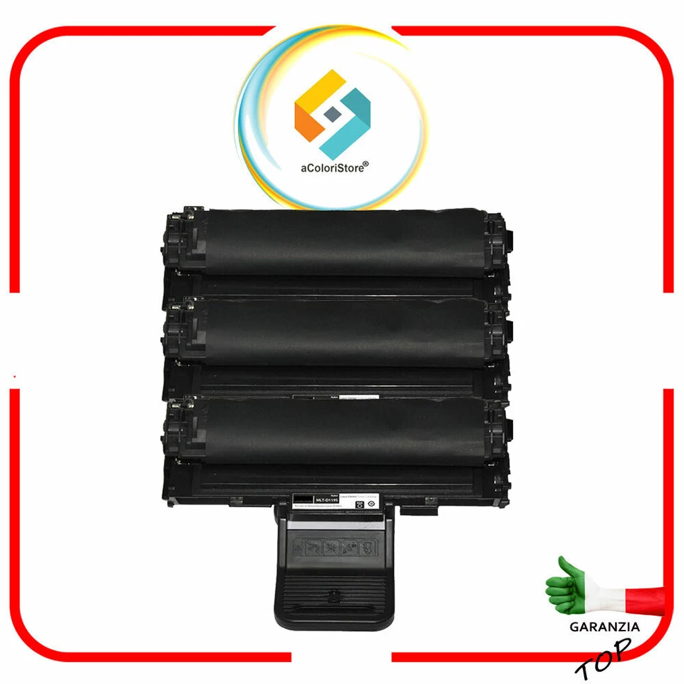 aColoristore Toner per Samsung MLT-D119S ML-2010 ML-1610 - Nero