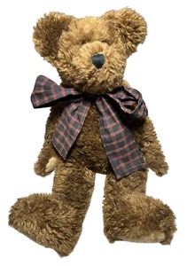 Vintage 1999 Boyd's Bear BURKE Collectable 14" Plush Jointed Teddy Bear RETIRED - Picture 1 of 5